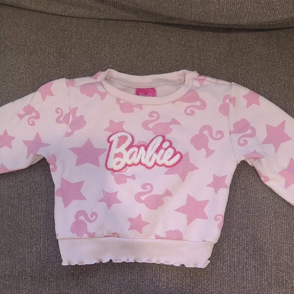 Barbie Pink Star Sweatshirt